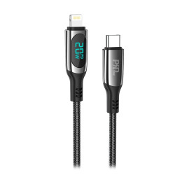 HOCO S51 Data Cable 20W with Display for L...