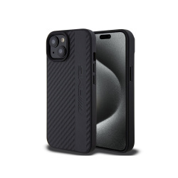 AMG Carbon MagSafe Case for iPhone 15 Blac...