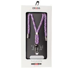 Zhuse Premium Lanyard Purple
