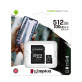 Kingston MicroSDHC 512GB Class 10 100MB/s ...