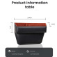Zhuse Leather Car Seat Storage Box M
