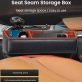 Zhuse Leather Car Seat Storage Box M