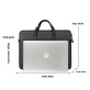 Leder Laptoptasche 15.6