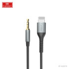 Earldom Lightning to AUX Cable Black